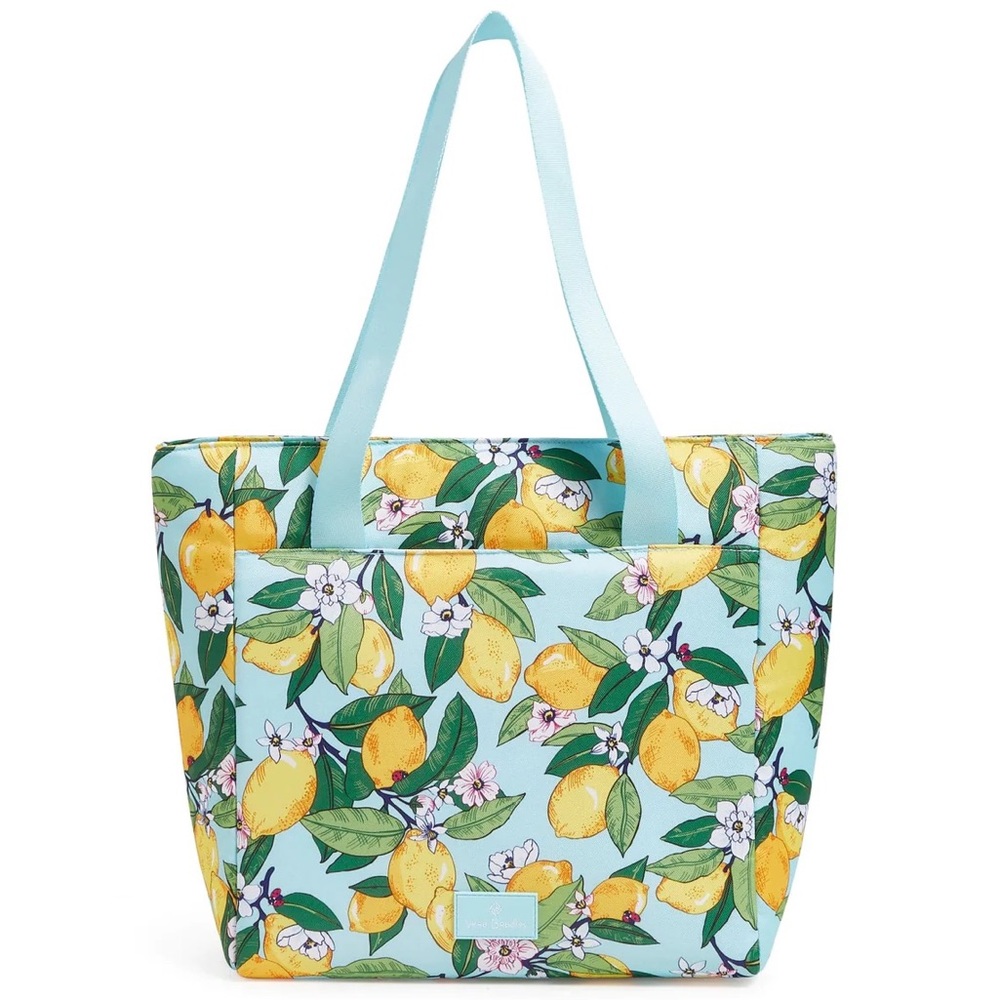 Vera Bradley Lighten Up Large Cooler Bag Lemon Grove - Picture 3 of 9